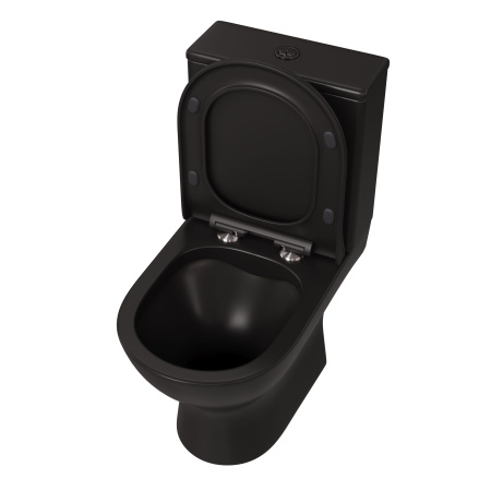 Унитаз Taliente Arte AR35045 Nero напольный с бачком