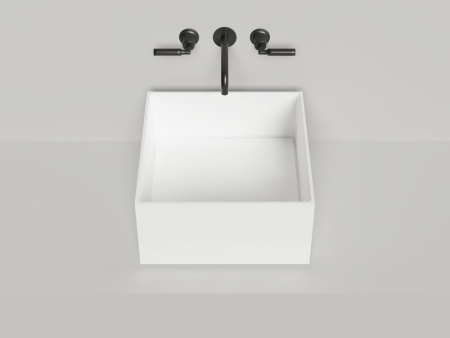 Раковина накладная Salini ARMONIA SQUARE 02, белый, 130512G