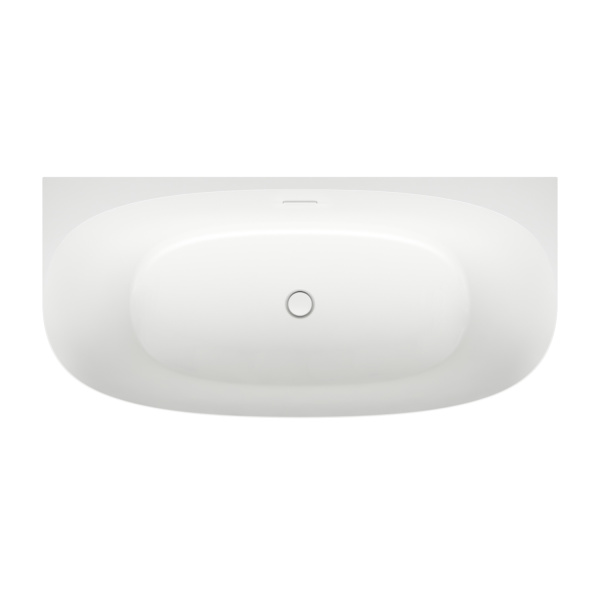 Акриловая ванна в наборе 4 в 1: пристенная ванна, ножки, экран, слив-перелив Wellsee Belle Spa 2.0 235801002