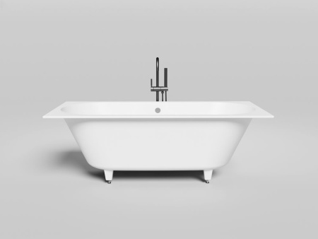 Ванна встраиваемая Salini ORNELLA AXIS 180x80 покраска по RAL полностью, S-Sense, матовый 103411MF