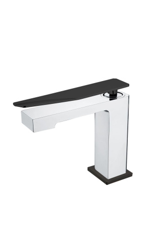 Смеситель для умывальника Boheme Q 141-CRB-Q2 Chrom Black