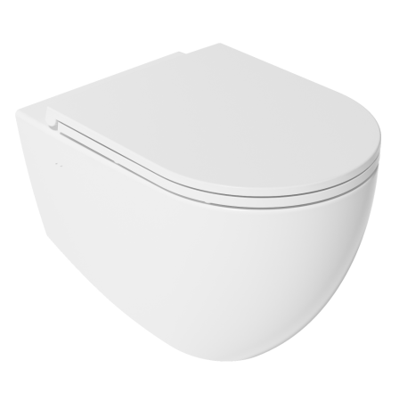 Унитаз ISVEA Infinity подвесной 365*530*400 -белый 10NF02001SV