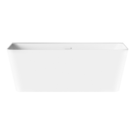 Акриловая ванна в наборе 4 в 1: пристенная ванна, ножки, экран, слив-перелив Wellsee Bromance 231601002