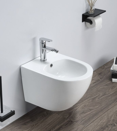 Биде подвесное Vincea Globo VB1-14S, цвет белый