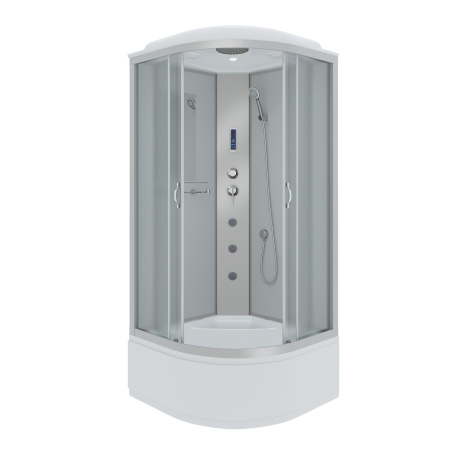 Душевая кабина Niagara Classic NG-2308-14F (90х90х215) высокий поддон(40см),стекло матовое