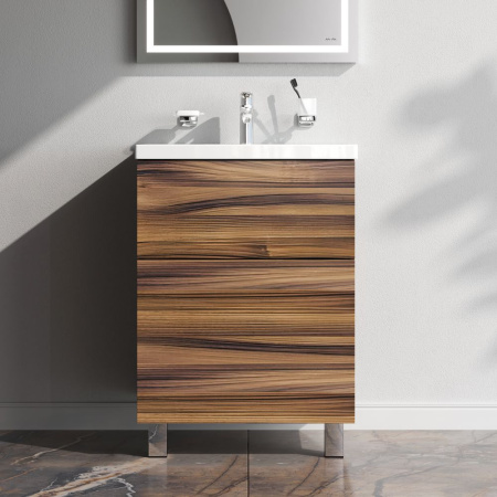 M90FSX0602HF Gem База под раковину AM.PM, напольная, 60 см, 2 ящика, орех