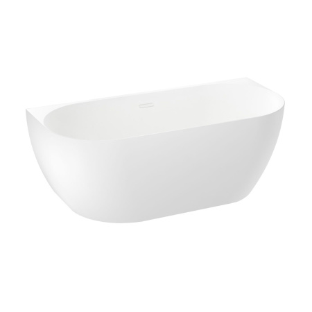 Акриловая ванна в наборе 4 в 1: пристенная ванна, ножки, экран, слив-перелив Wellsee Belle Spa 3.0 235901002