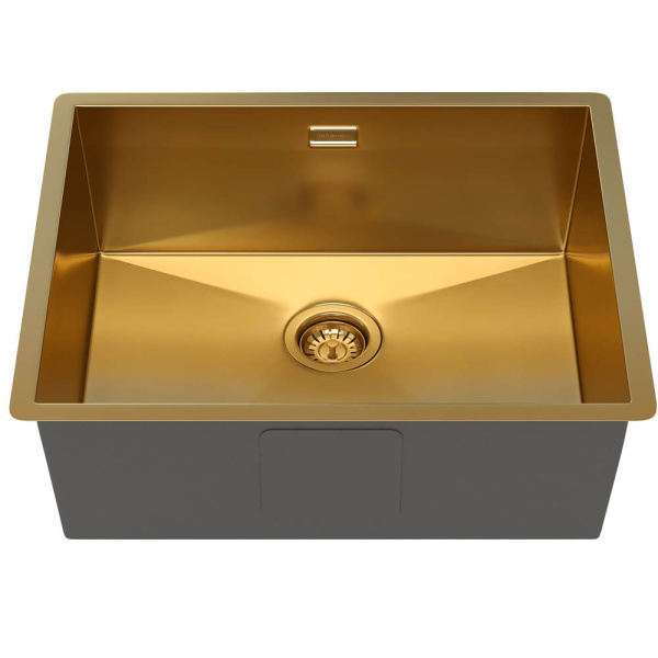 Кухонная мойка Reflexion Como RX2054GD брашированное золото