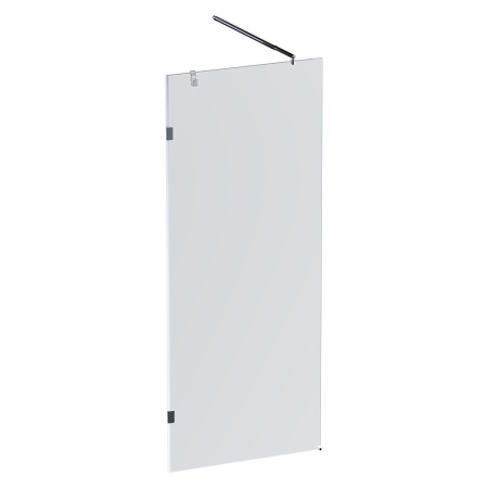 W94UWI-80-F1-MTE X-Joy Душевая перегородка AM.PM 80x195, стекло прозр. 8 мм + покрытие, фурнитура мат хром