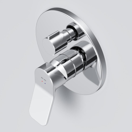 F85A55000 X-Joy Смеситель AM.PM встроенный с термостатом на 3 потребителя, хром
