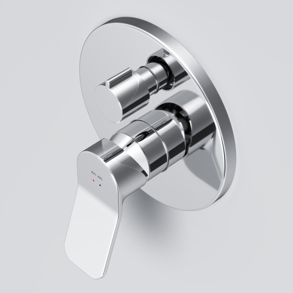 F85A55000 X-Joy Смеситель AM.PM встроенный с термостатом на 3 потребителя, хром