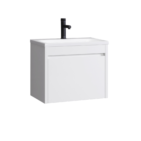 Тумба под умывальник Belux Мадрид 50-01 подвесная, белый глянцевый