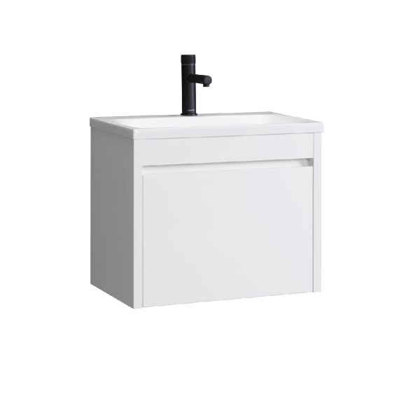 Тумба под умывальник Belux Мадрид 50-01 подвесная, белый глянцевый