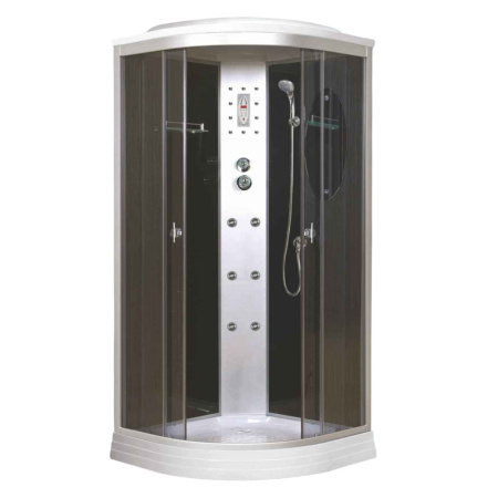Душевая кабина Niagara Ultra NG-5012-01 (120х120х220) низкий поддон(16см),стекло тонированное