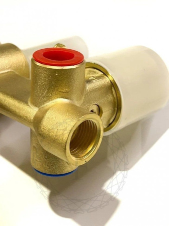 Душевая система скрытого монтажа FILARETE Roun FL1022 (Матовое золото)