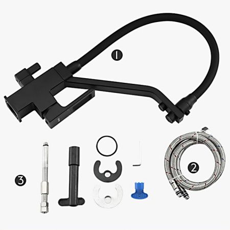 Смеситель для кухни Gappo G17-6 G4317-6 со встроенным фильтром (краном) под питьевую воду