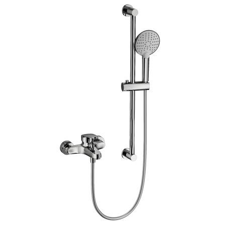Смеситель для ванны с душевым гарнитуром WONZON & WOGHAND, Хром (WW-C2501-CR)
