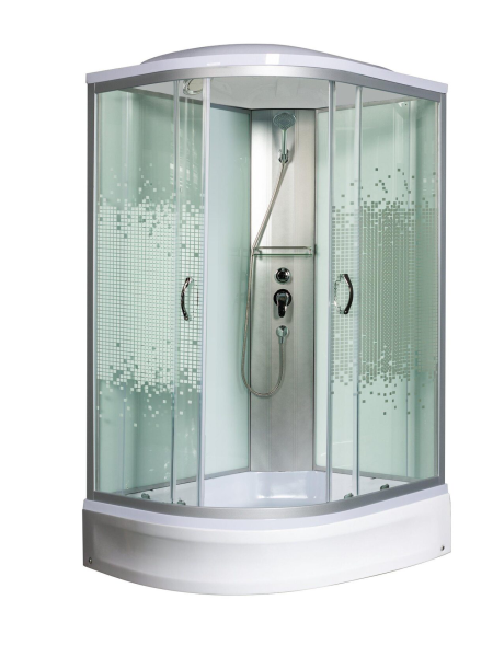 Душевая кабина МОНОМАХ МОНОМАХ 100/70/24 МЗ R 1000х700х2100мм