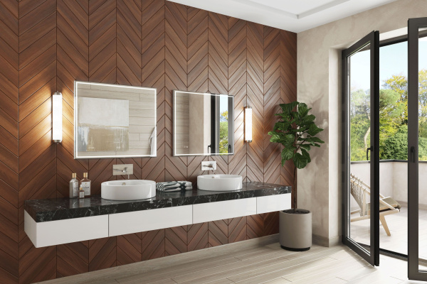 Зеркало VIGO Marta Luxe 1000, 100 см