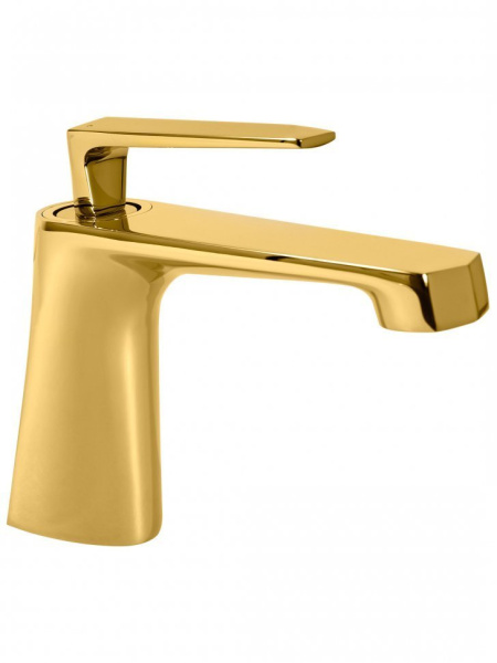 Cмеситель для раковины Hansberge H1068 Золото глянец