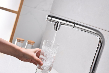 Смеситель для кухни Paulmark URBAN Ur213104-CR, хром