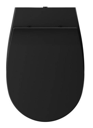 Сиденье для унитаза ISVEA Sentimenti Neo ШГ 367*440 черный матовый 40D40521I-S