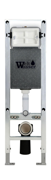 Комплект инсталляции с унитазом Weltwasser AMBERG 350 ST + GELBACH 043 GL-BL + AMBERG RD-CR