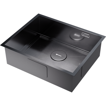 Кухонная мойка Omoikiri Kasen 54-16-INT-GM нерж. сталь/вороненая сталь 4997061