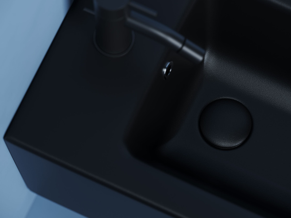 Подвесное биде Ceramicanova Union, черный матовый, CN4010MB