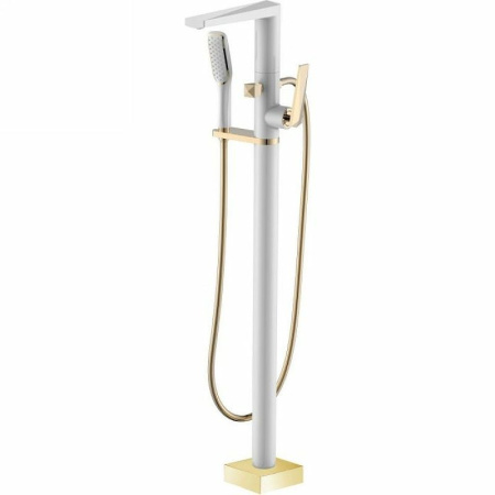 Смеситель для ванны Boheme Venturo 389-W Белый Золото