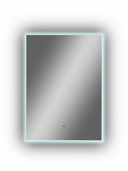Зеркало Континент Trezhe LED 500х700 ореольная холодная подсветка и Б/К сенсор