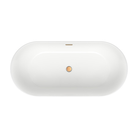 Акриловая ванна в наборе 4 в 1: отдельностоящая ванна, ножки, экран, слив-перелив Wellsee Chic Riviera 236803004