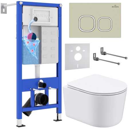 Комплект  6 в 1 Roxen StounFix Dual Fresh 966614 (состоит из: 710200, Santi 410280BG, 530120-01)