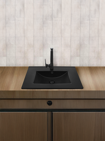 Раковина врезная WeltWasser WW SK DEILBACH 7506-60 MT-BL