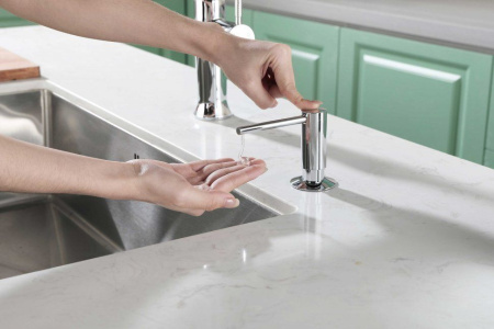 Дозатор для мыла Grocenberg AC0031 (Хром)