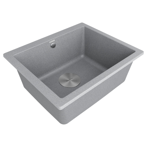 Мойка Paulmark GERA 60 PM205546-GR 460х550х200 мм, IT-GRANIT, серый