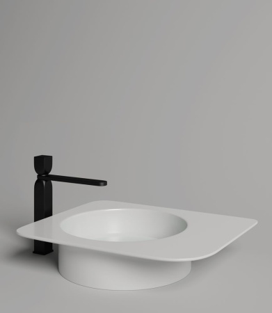 Раковина накладная Salini ALDA 01, белый, 110611G