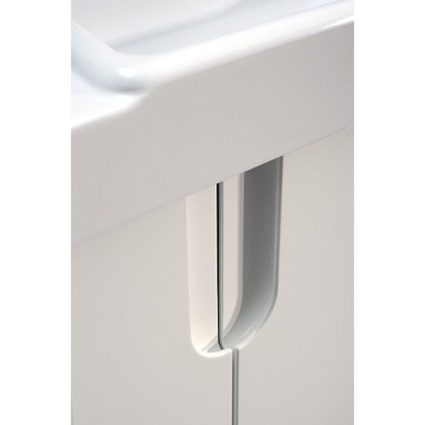 Тумба под умывальник Belux Кадис Н 80 Белый глянцевый