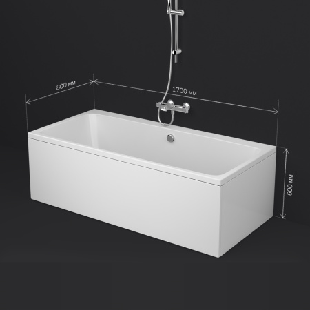 W84A-170-080W-A Func Ванна акриловая AM.PM 170х80