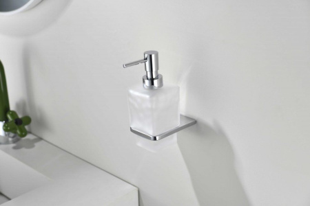 Настенный дозатор для жидкого мыло Grocenberg AC0064 (Хром)