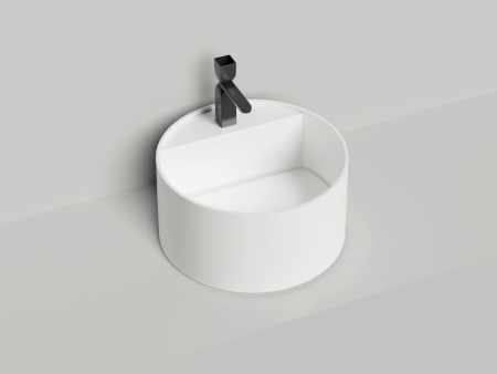 Раковина накладная Salini ARMONIA ROUND TOP 02 без отверстия под смеситель покраска по RAL полностью, 130422TMF