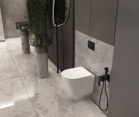 Унитаз подвесной Vincea Tornado Vito VT1-23T, ультратонкое soft-close сиденье