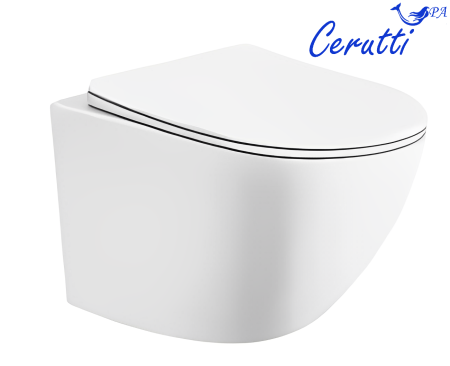 Унитаз SELLA Aria MW подвесной безободковый Cerutti SPA CT9161