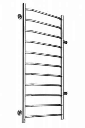 Полотенцесушитель Ростела Трапеция боковое подключение 1' 11 перекладин 50х120 см хром