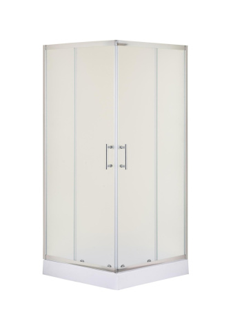 Душевой уголок Taliente TA-09092-1MP 90х90 стекло рифленое 6 мм