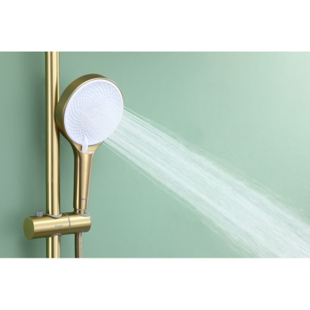 Душевая система Raglo R10.24.03, сатин золотой