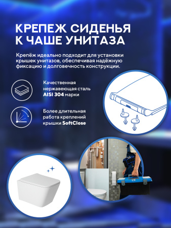 Унитаз подвесной безободковый Amore di Mare Tassaro Tornado P202MW-T Matte White, прямоугольный белый матовый, антивсплеск, фарфоровый, быстросъемное сиденье дюропласт с крышкой микролифт