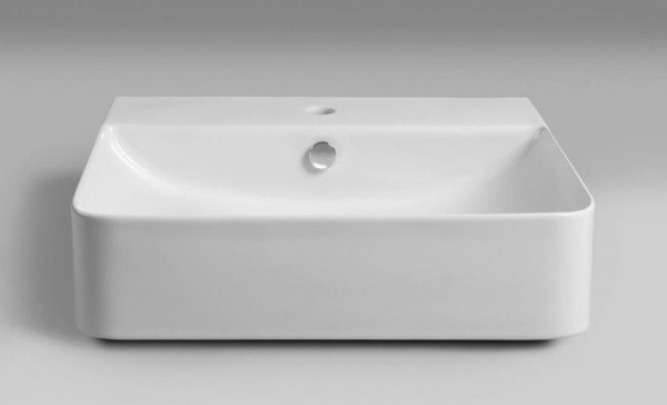 Раковина ISVEA Sott'Aqua накладная 590*490*163 1 цвет белый 10SQ51058SV