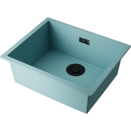 Кухонная мойка Omoikiri Yamakawa 55-U/I-AZ Artceramic/azur blue 4993255