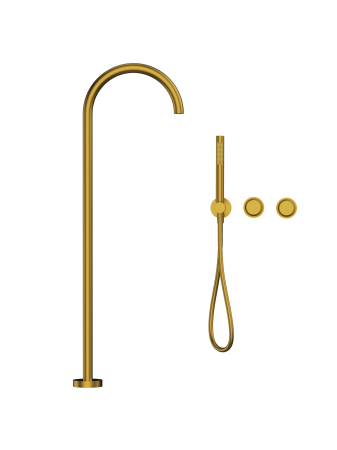 Смеситель для ванны ALTROBAGNO Рикко (Ricco) 020206 BG
